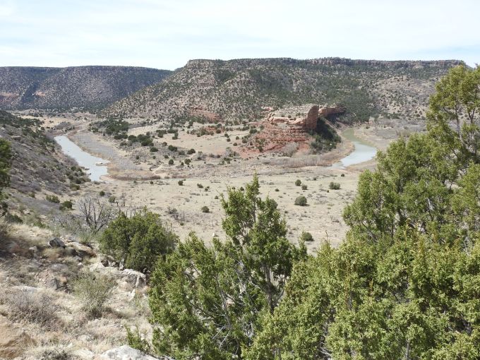 Canadian River, Mills Canyon, Kiowa National Grasslands, NM