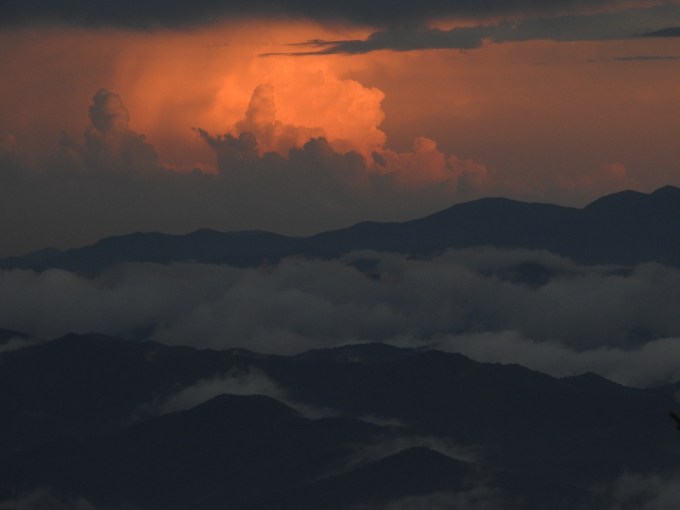 Storm over Clingmans Dome, Great Smoky Mountains NP, NC
