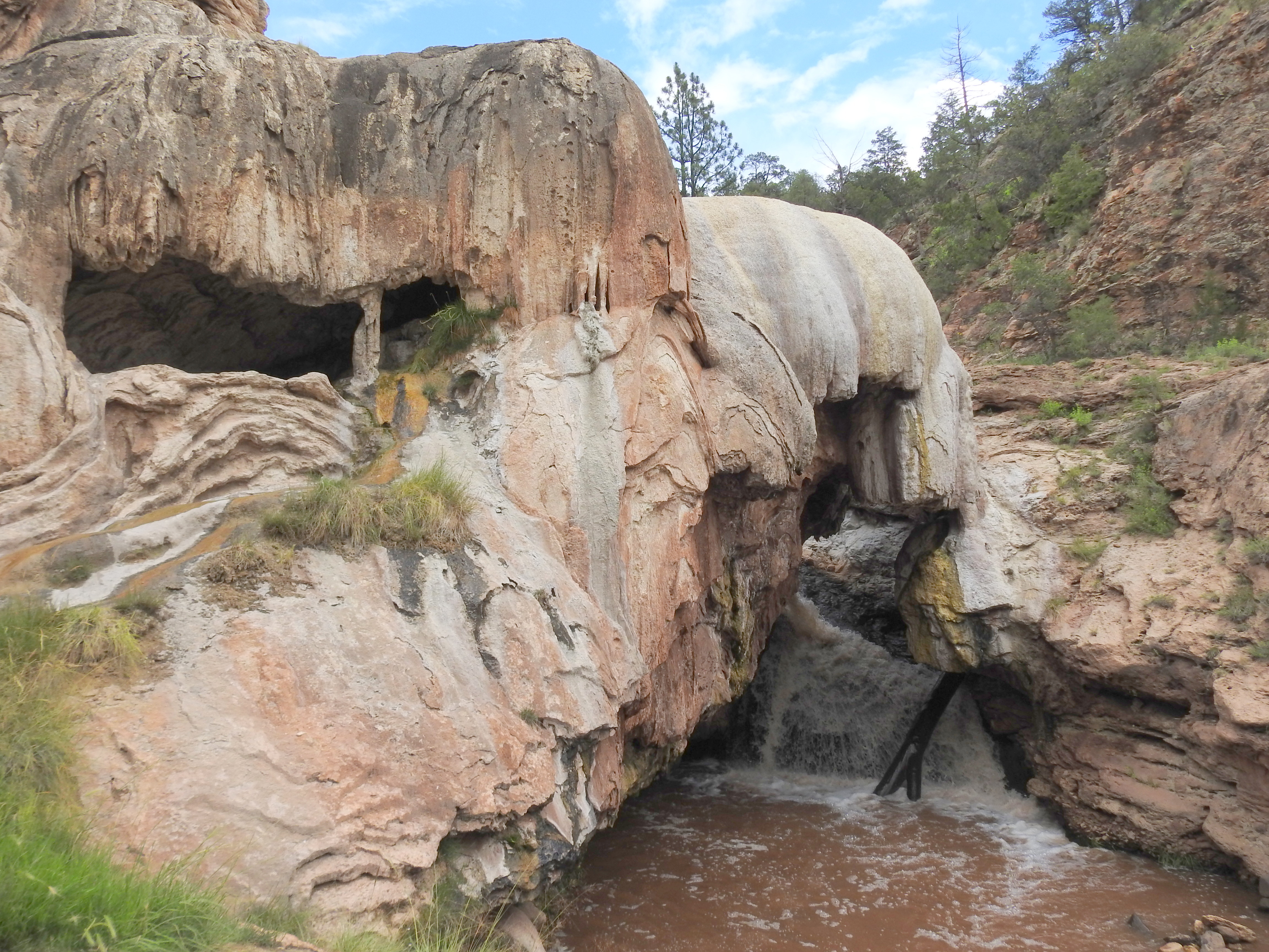 Jemez Soda Dam, Sandoval Co., NM